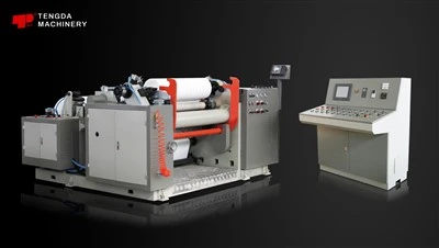 Single Shaft Bobbin Slitter Rewinder Machine